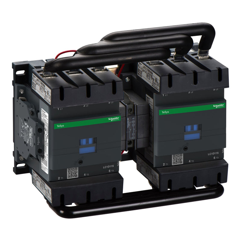 Schneider Electric - Schützkombination Wendeschützkombination LC2D115G7 55kW/400V/AC3