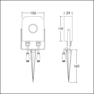THORNeco - Elektrisches Zubehör/Ersatzteile für Leuchten Sensor ECO PIRSEN #96633592