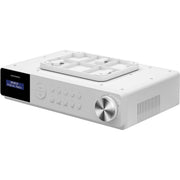 Grundig - Radio DAB+ Uhrenradio DKR1000BTDAB+ ws +UB-Zubehör