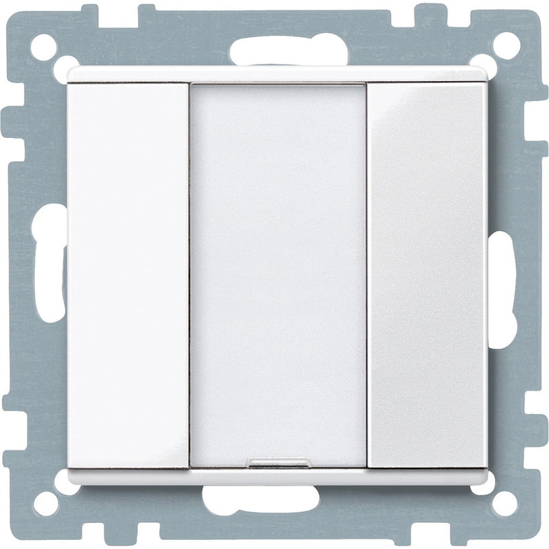 Merten - Bussystem-Tastsensor Taster 1f. plus pws/gl 617119