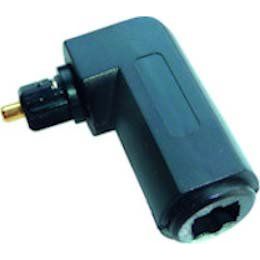 E+P Elektrik - Kommunikationstechnik-Adapter Toslink-Winkeladapter GSL 3 drehbar,Kpl.+Stecker