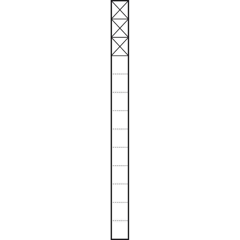 Siedle&Söhne - Kommunikations-Säule Kommunikations-Stele KSF 613-3 DG 1,3m dgr/gli 3Mod