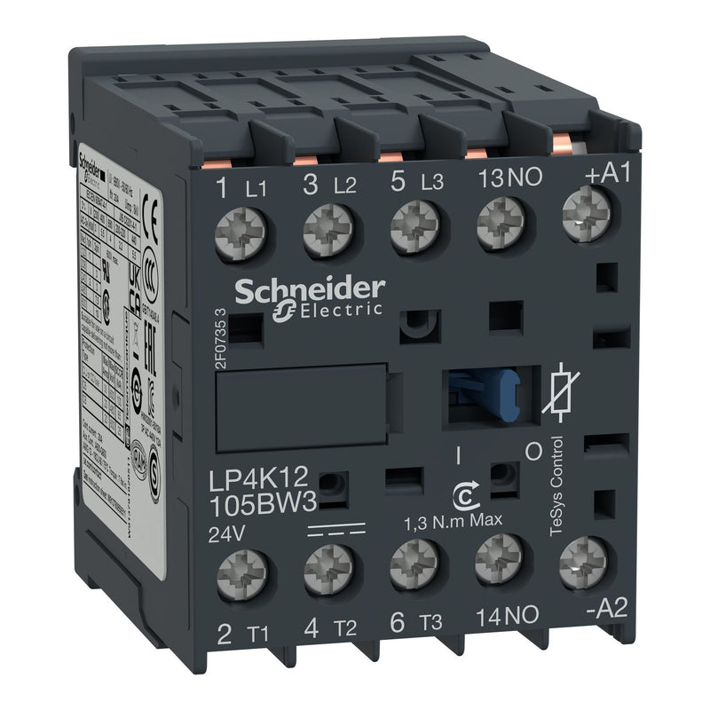 Schneider Electric - Leistungsschütz zum Schalten von Wechselstrom Leistungsschütz LP4K12105BW3 3-polig, 1S