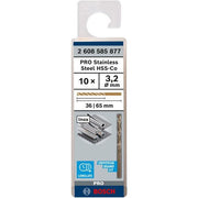 Bosch - Bohrer PRO Stainless Steel HSS-Co 2608585877 Spiralbohrer 3,2 x