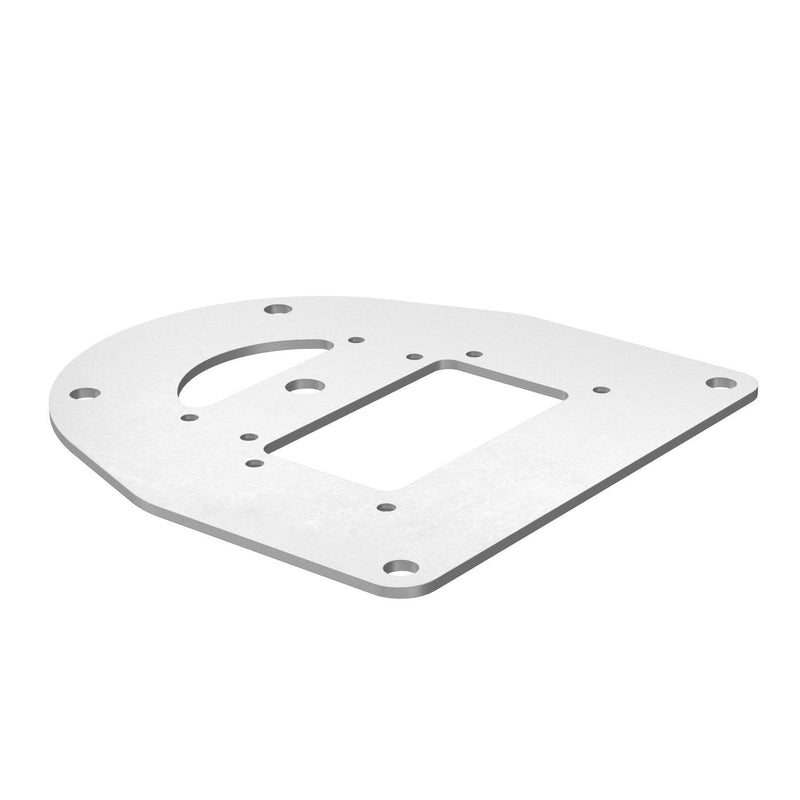OBO Bettermann - Sockel für Installationssäule Bodenplatte ISSBP110100RW 170x160x3mm