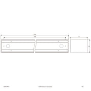 EVN Lichttechnik - Decken-/Wandleuchte LED-Anbauleuchte BALM12360125 3000/4000/5700K ws