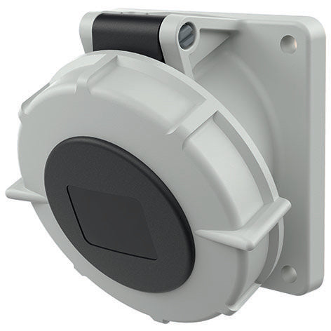 Mennekes - CEE-Anbausteckdose (IEC 60309) Anbaudose schräg 3256 32A,4p,7h,500V,IP67