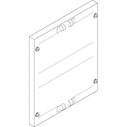 ABN - Abdeckung für Verteilerfeld Abdeckplatte FAG12N10 (VE10) 250x300mm 1FB/2RE