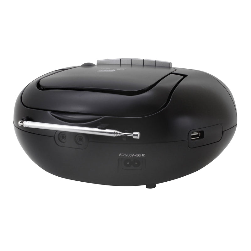 Soundmaster - Radio DAB+/CD Boombox SCD7800SW sw MP3,USB,Kassette