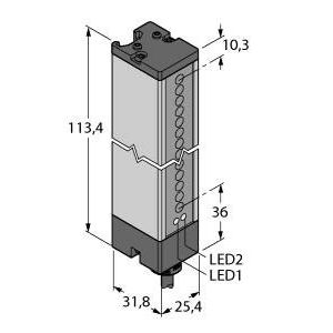 Turck - Lichtvorhang Opto Sensor LX3E Lichtvorhang − 1 Stück