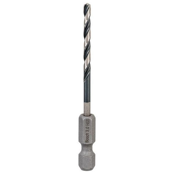 Bosch - Bohrer HSS Spiralbohrer mit 2608577048 Sechskantschaft 3,0