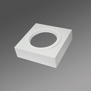 Regiolux - Mechanisches Zubehör/Ersatzteile für Leuchten Anbau-Rahmen RDES-AR 230 vw