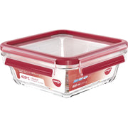 Emsa - Zubehör/Ersatzteile für Kleingeräte Frischhaltedose CLIP CLOSE qu.0,8l Glas quadratisch