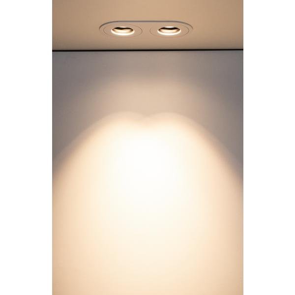 Brumberg Leuchten - Downlight/Strahler/Flutlicht LED-Einbauleuchte 12613173 350mA 3000K weiß