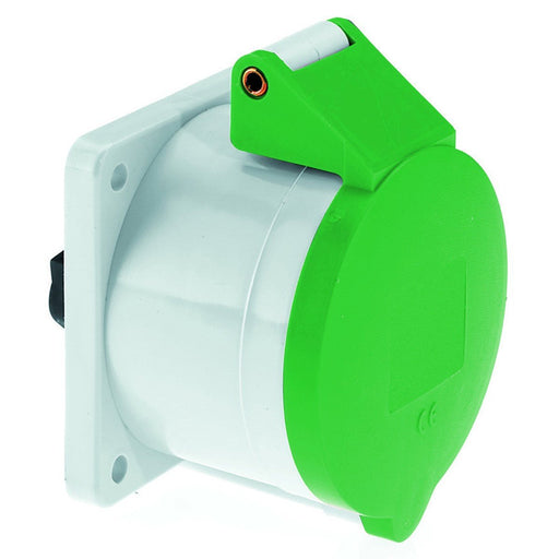 Bals Elektrotech - CEE-Anbausteckdose (IEC 60309) Anbausteckdose gerade 32A 13076 3p >50V 10h IP44