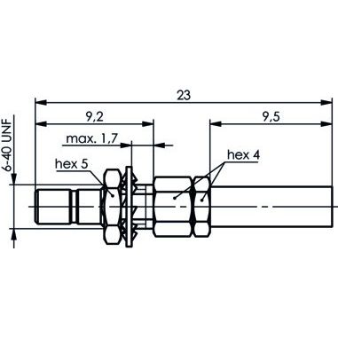 Telegärtner - Koax-Steckverbinder SSMB-Kabeleinbaustecker 100024919 G 3 (RG178B/U)A03 − 5 Stück