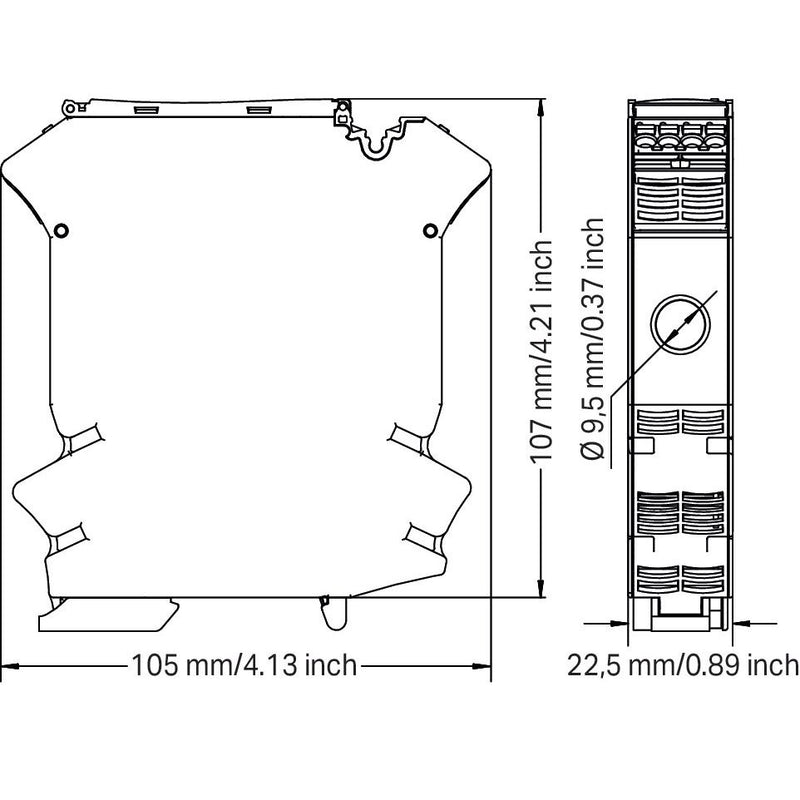 WAGO - Strommessumformer 2857-550 100A AC/DC