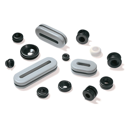 HellermannTyton - Durchführungstülle HV1301-PVC-BK-M1 − 1000 Stück