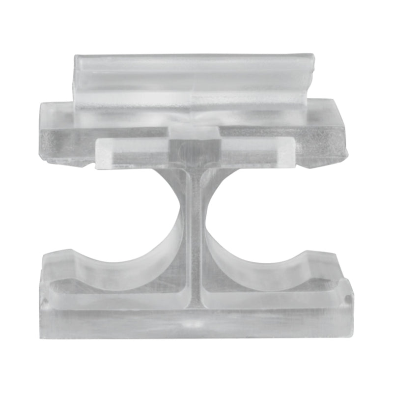 EFB-Elektronik - LWL-Steckverbinder Universal Clip 53234.6 für LC-D, transp. − 10 Stück