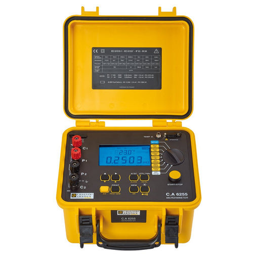 Chauvin Arnoux - Durchgangsprüfer Micro-Ohmmeter C.A 6255