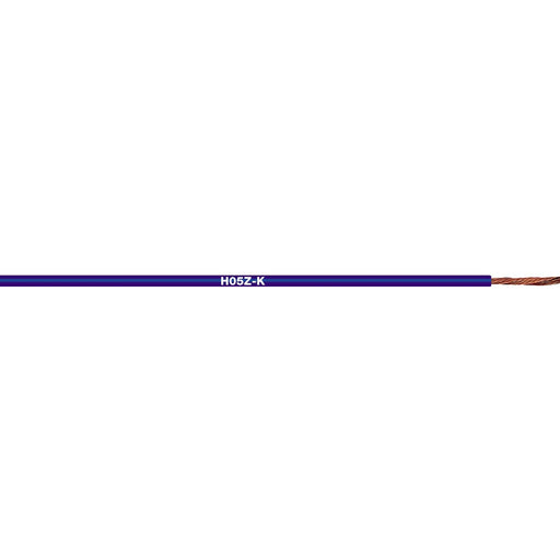 Lapp Kabel&Leitung - Energiekabel < 1 kV, für feste Verlegung H05Z-K 90°C 1X0,5 PK 4725081/100 − 24000 Meter
