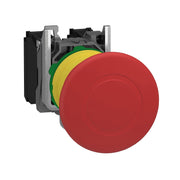 Schneider Electric - NOT-AUS-Taster, Komplettgerät Not-Aus-Taster XB5AT845 1S,1Ö