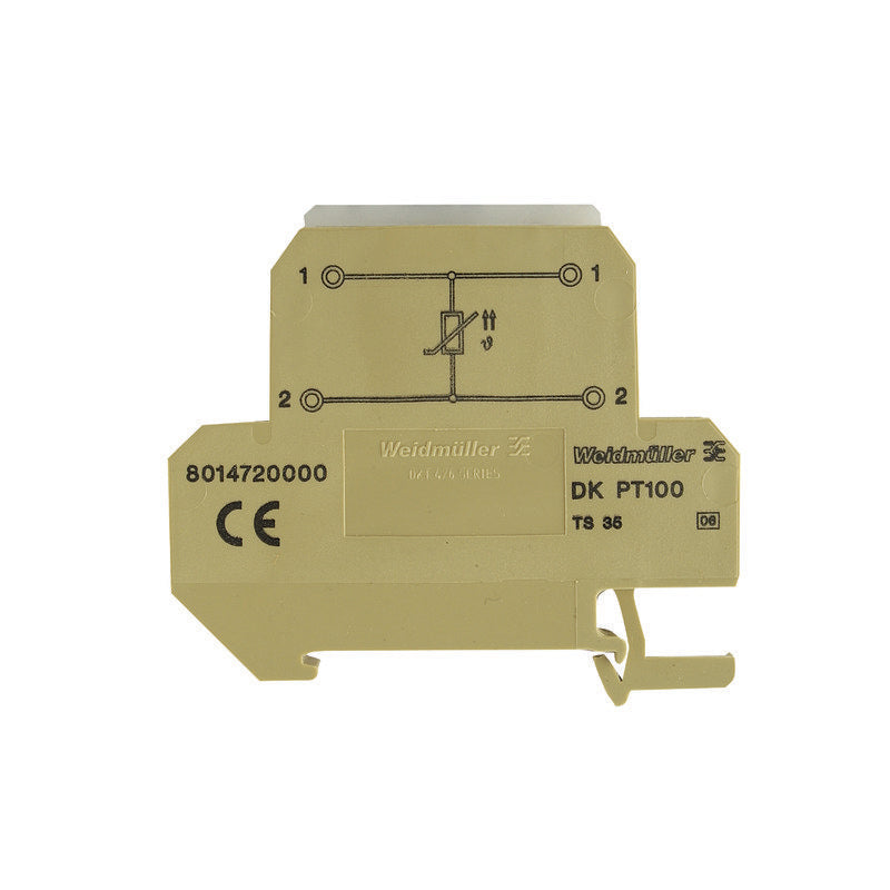 Weidmüller - Bauelement-Reihenklemme DKT 4/35 PT100 4qmm − 10 Stück