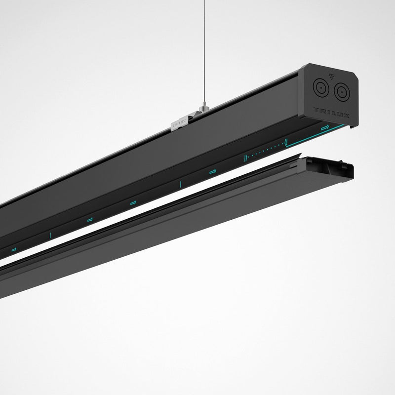 Trilux - Mechanisches Zubehör/Ersatzteile für Leuchten Blindabdeckung 078IP50 BL L225 05 schwarz