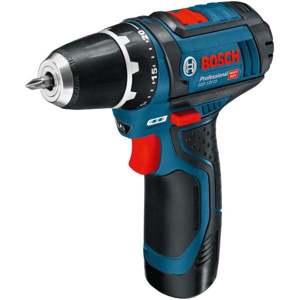 Bosch - Bohrschrauber (Akku) Akku-Bohrschrauber 060186810D GSR 12V-15 (L)