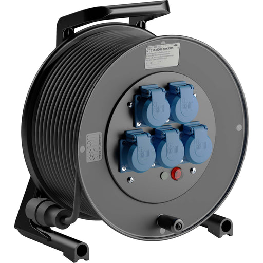 Schill - Kabeltrommel Spezialgummi-Kabeltrommel GT 310.MD5L.50KS315 m. Steckd. und Kabel