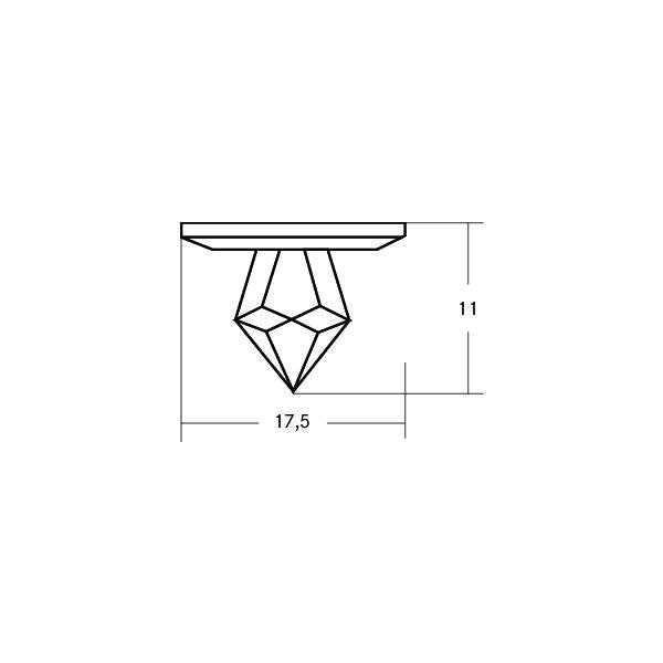 Brumberg Leuchten - Downlight/Strahler/Flutlicht LED-Einbaudownlight 12V 12002034 4000K
