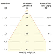 EVN Lichttechnik - Decken-/Wandleuchte LED-Deckeneuchte DSR54200125 CCT Switch, ML