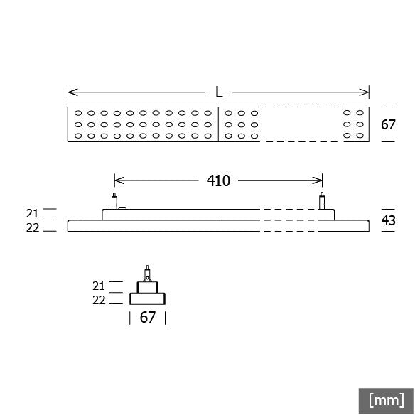 LTS Licht&Leuchten - Pendelleuchte LED-Pendelleuchte LUZ06-P 15.007.30 ws 3000K 60°weiß