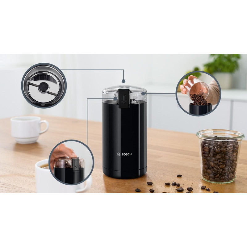 Bosch SDA - Kaffeemühle TSM6A013B sw 180W,max.75g