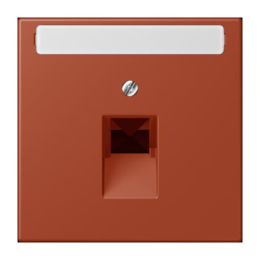 Jung - Einsatz/Abdeckung für Kommunikationstechnik Abdeckung für IAE/UAE LC 969-1 NAUA 232 locre rouge (32110)
