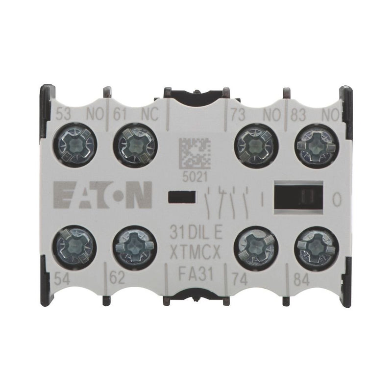 Eaton - Hilfsschalterblock Hilfsschalterbaustein 02DILEM 2Ö,Zentral-Aufbau − 5 Stück