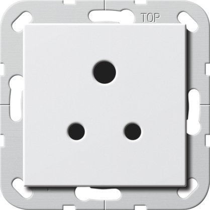 Gira - Steckdose Round Pin 5A 277203 rws