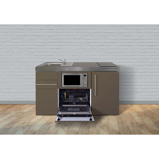 Stengel - Mini-Küche Miniküche Premiumline MPGSMSG150KSGSGKFrBl Schiefergrau