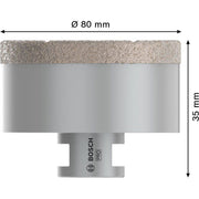 Bosch - Bohrer PRO Ceramic dry 2608587134 Trockenbohrkrone 80
