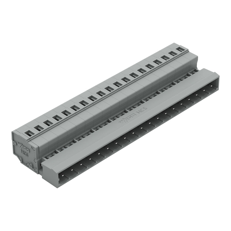 WAGO - Kabelsteckverbinder für Leiterplattensteckverbinder Stiftleiste 231-619 19-pol. 5mm − 10 Stück