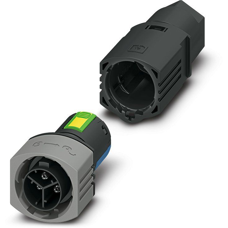 Phoenix Contact - Steckverbinder für steckbare Gebäudeinstallation Steckverbinder IPD PL 3P2,5 M BK − 1 Stück