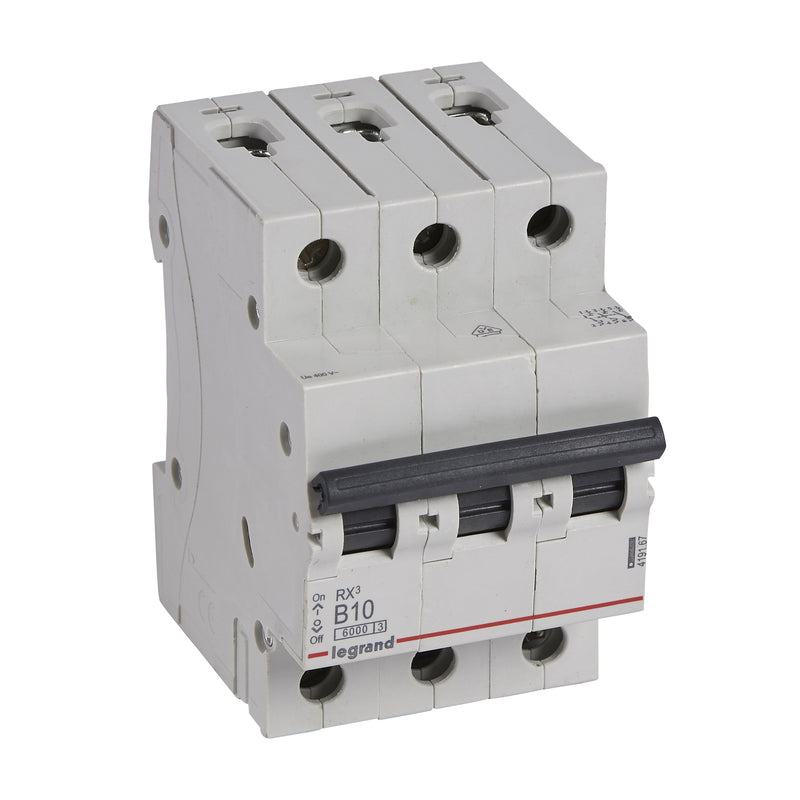 Legrand - Leitungsschutzschalter Legrand 419167 10A, 3-polig, 6kA