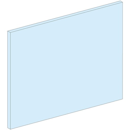 Schneider Electric - Komponente für den Ausbau (Schaltschrank) Abdeckplatte PrismaSeT-P LVS03222 teilb. HxL=107x147mm − 1 Stück