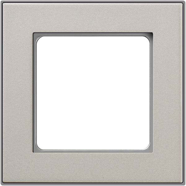 Peha - Abdeckrahmen Rahmen 1-fach D 20.671.222.702 Metall titan-alu