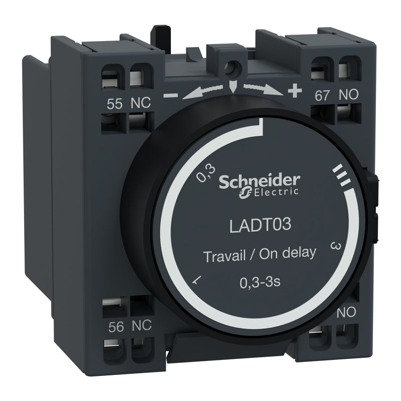 Schneider Electric - Zeitblock LADT03 anzugsverzögert
