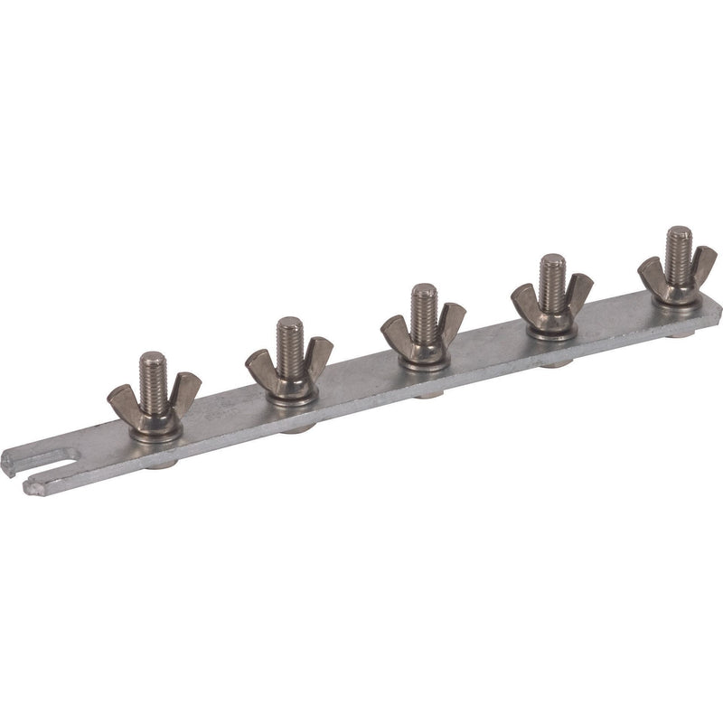 DEHN - Zubehör/Ersatzteile für Erdung und Blitzschutz Erdungssammelschiene ESS 5P M10X35 STTZN St/tZn L 290mm
