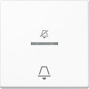 Jung - Abdeckung/Bedienelement für Installationsschalterprogramme Hotelwippe Außenstelle A CU KO5 D WW Nicht stören+Klingel