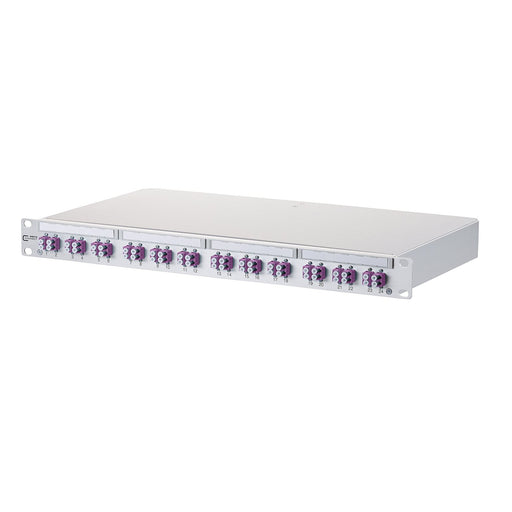 Metz Connect - Patchpanel LWL LWL-Patchfeld OpDAT PF 1502077524-E 24xLC-D OM4 bestückt