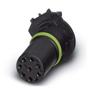 Phoenix Contact - Rundsteckverbinder, feldkonfektionierbar (Industriesteckverbinder) Einbausteckverbinder SACC-CI-M12F#1457678 − 100 Stück
