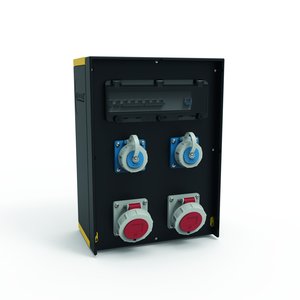Bals Elektrotech - CEE-Steckdosen-Kombination (IEC 60309) CEE-Steckdosen-Kombination 5403484